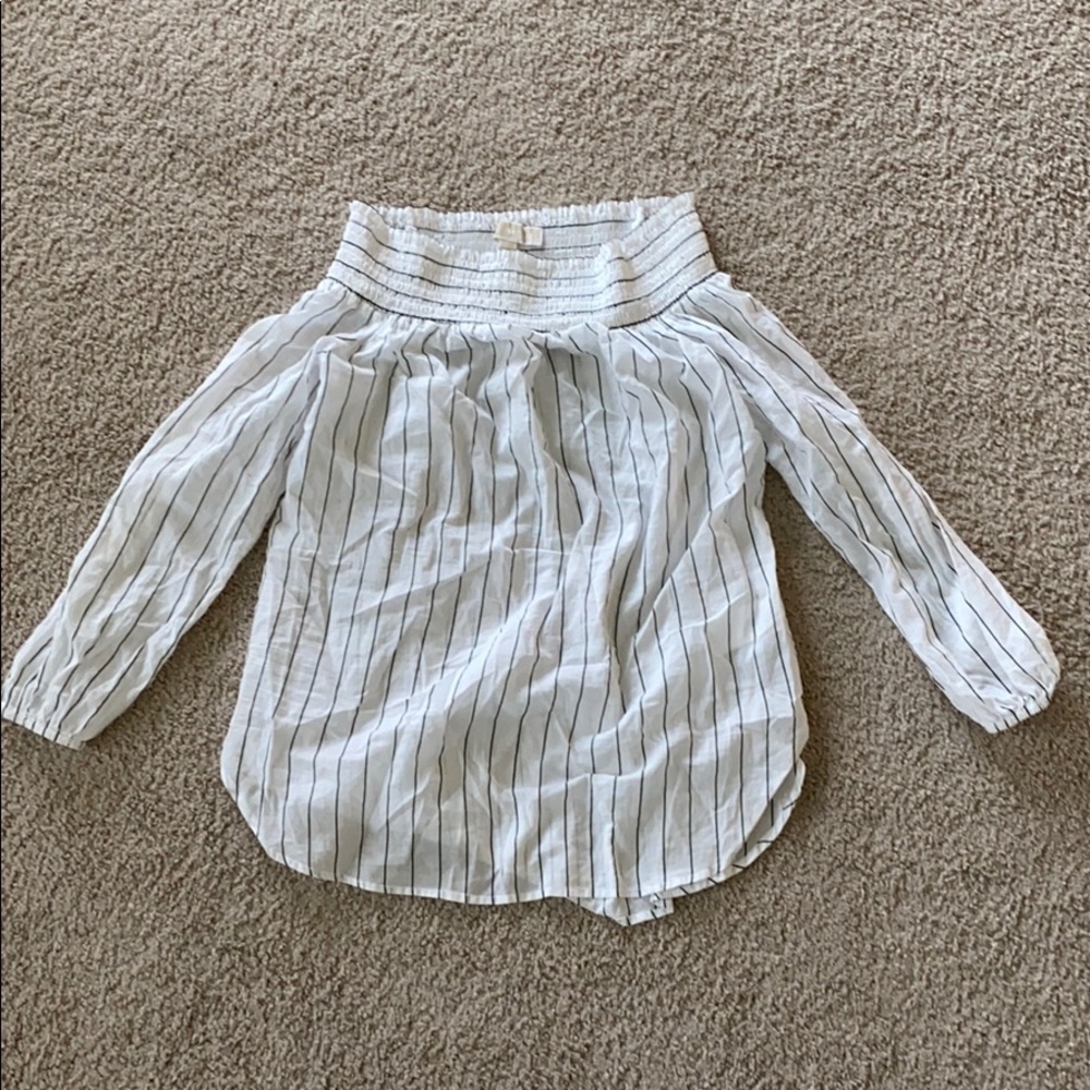 Michael Kors off the shoulder blouse